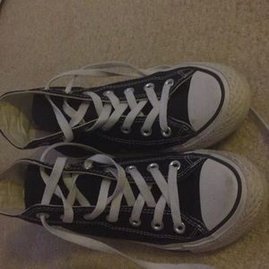 black high top converse